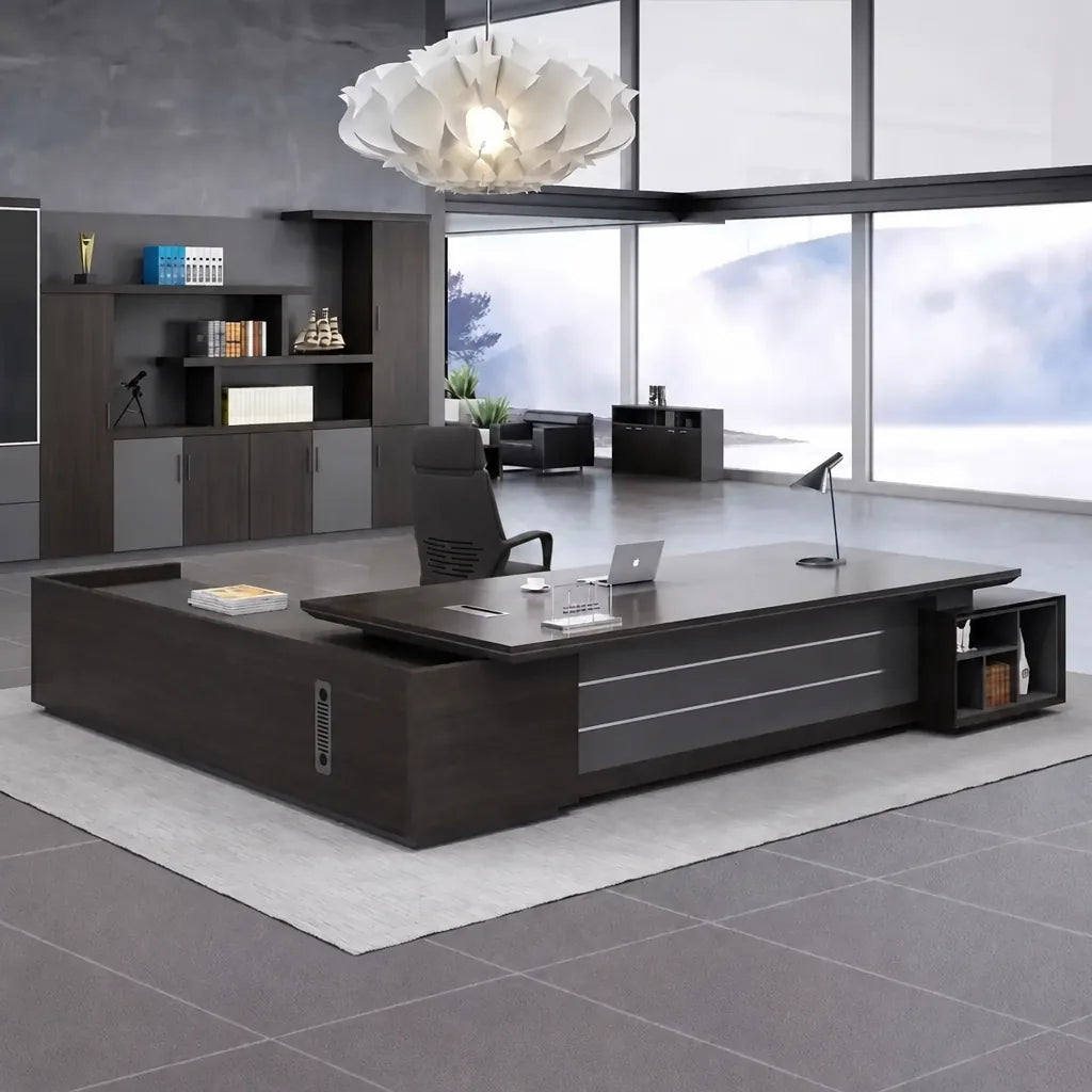 Atlas · Grand L-Shaped Executive Desk, photo 2 of 15