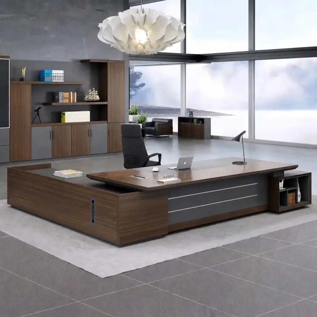 Atlas · Grand L-Shaped Executive Desk, photo 4 of 15