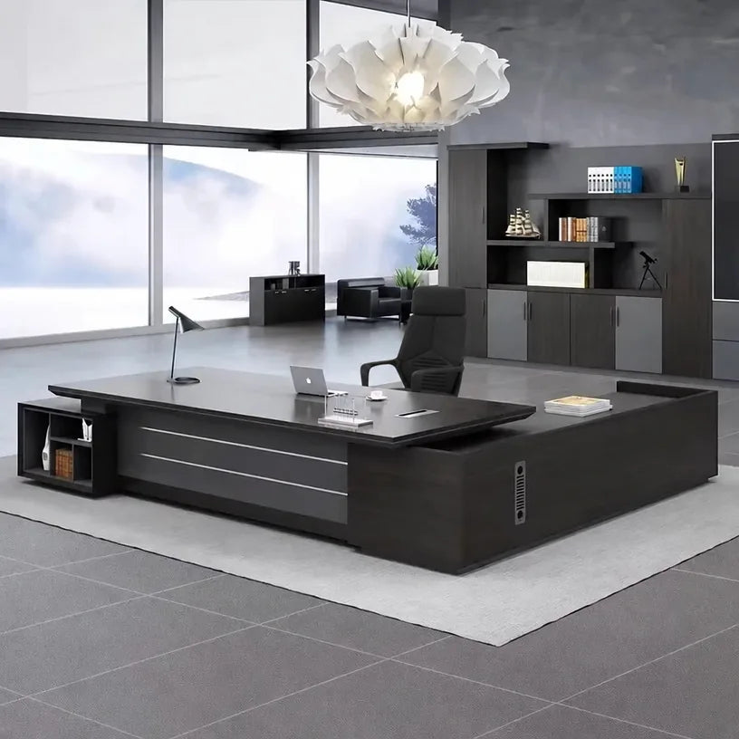 Atlas · Grand L-Shaped Executive Desk, photo 5 of 15