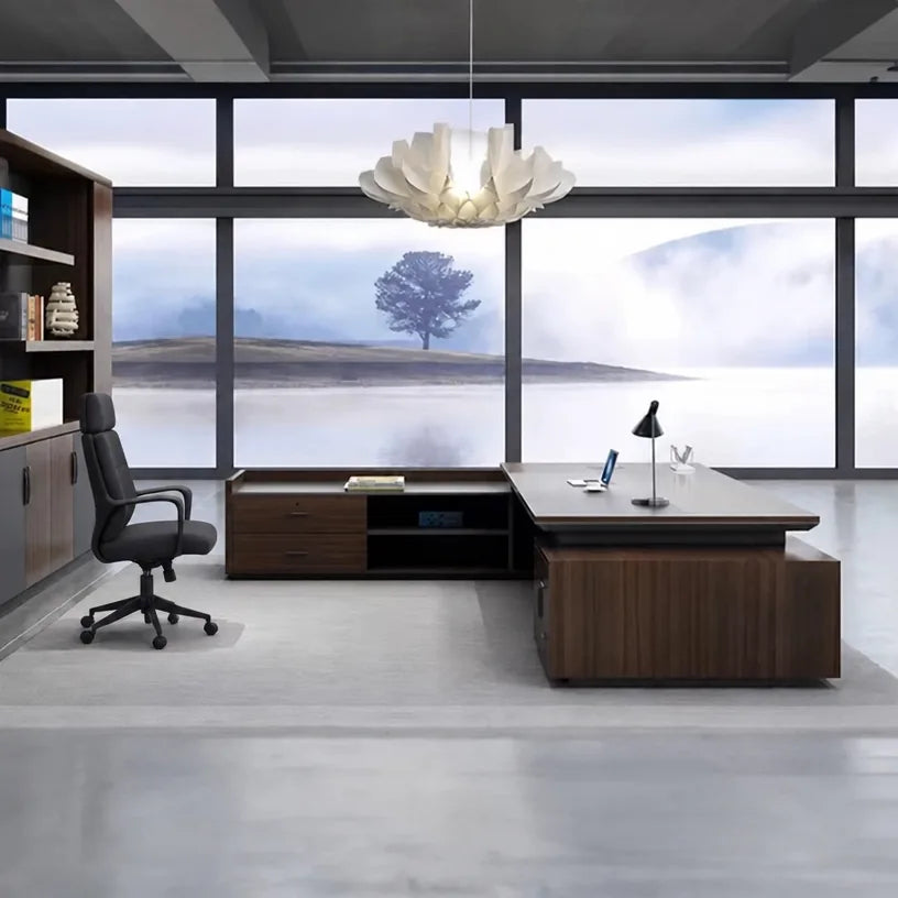 Atlas · Grand L-Shaped Executive Desk, photo 7 of 15