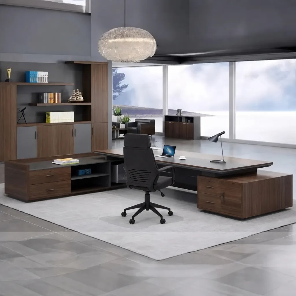 Atlas · Grand L-Shaped Executive Desk, photo 8 of 15