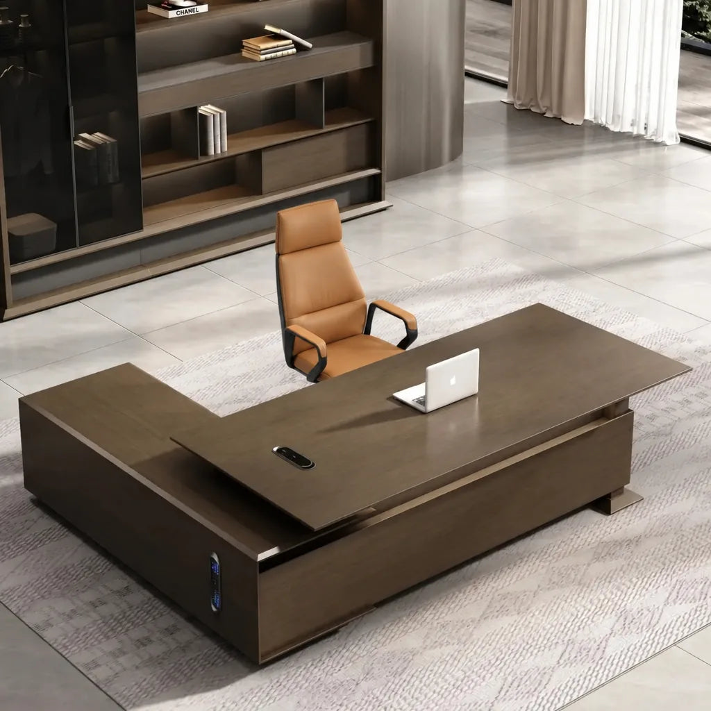 Atlee · Modern L-Shaped Executive Desk, photo 2 of 19
