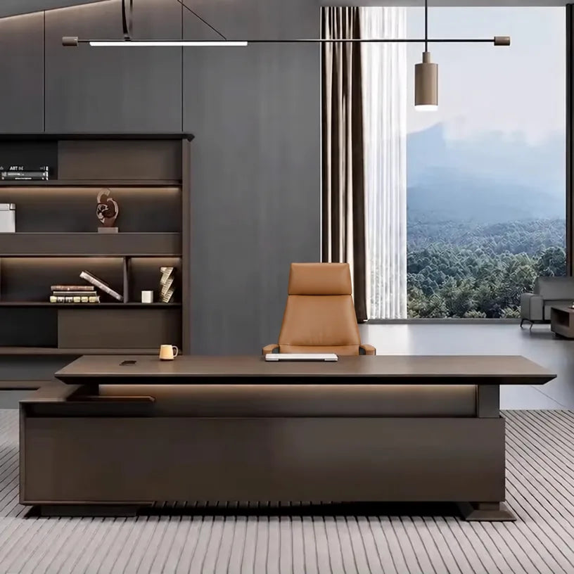 Atlee · Modern L-Shaped Executive Desk, photo 7 of 19