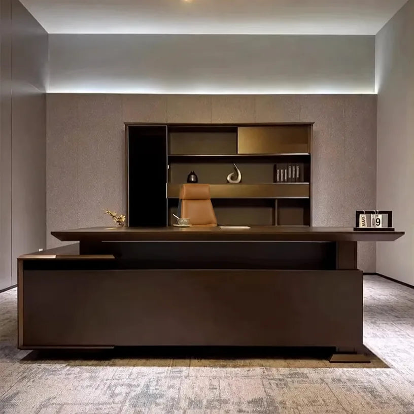 Atlee · Modern L-Shaped Executive Desk, photo 15 of 19