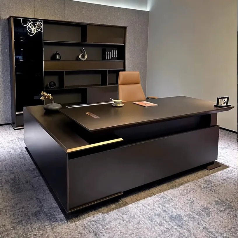 Atlee · Modern L-Shaped Executive Desk, photo 16 of 19