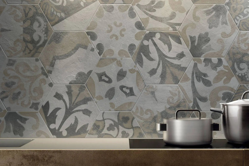 Attitude Dark Grey Concrete Look Porcelain Tiles 12x24 by landmarkceramics