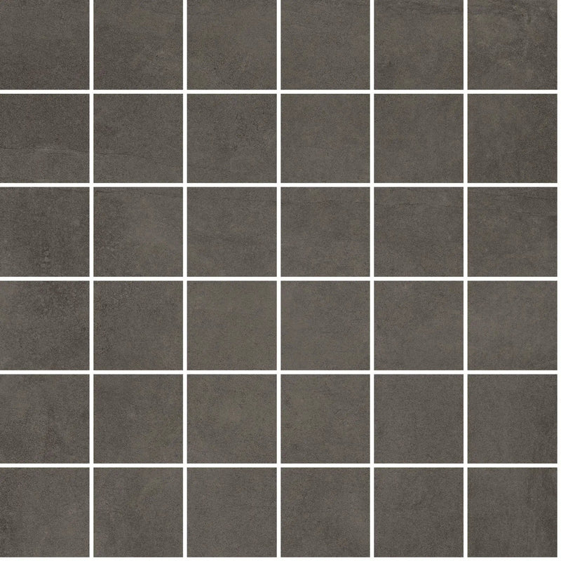 Attitude Calm Brown Bullnose Concrete Look Porcelain Moldings 3x24 by landmarkceramics