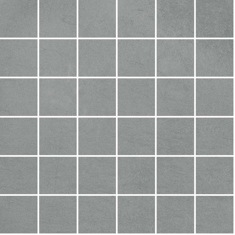 Attitude Simply Grey Cove Base Concrete Look Porcelain 6x12 by landmarkceramics