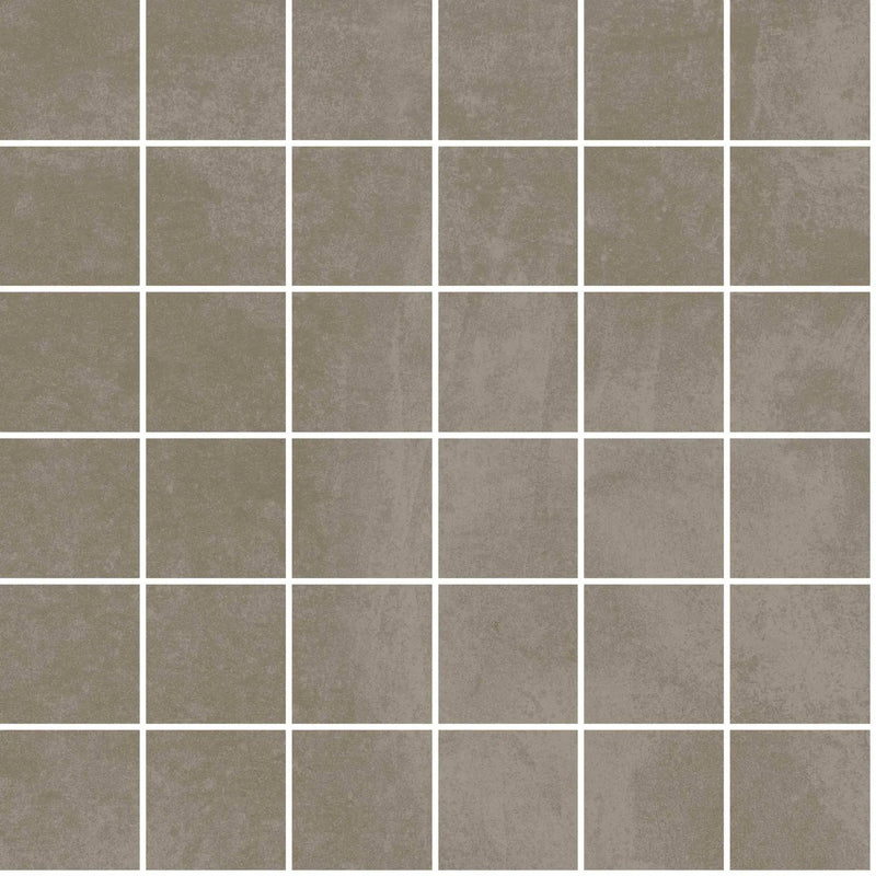 Attitude Warm Sand Cove Base Concrete Look Porcelain 6x12 by landmarkceramics