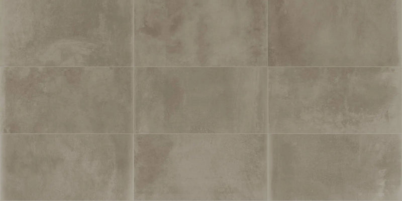 Attitude Warm Sand Concrete Look Porcelain Tiles 24x24 by landmarkceramics