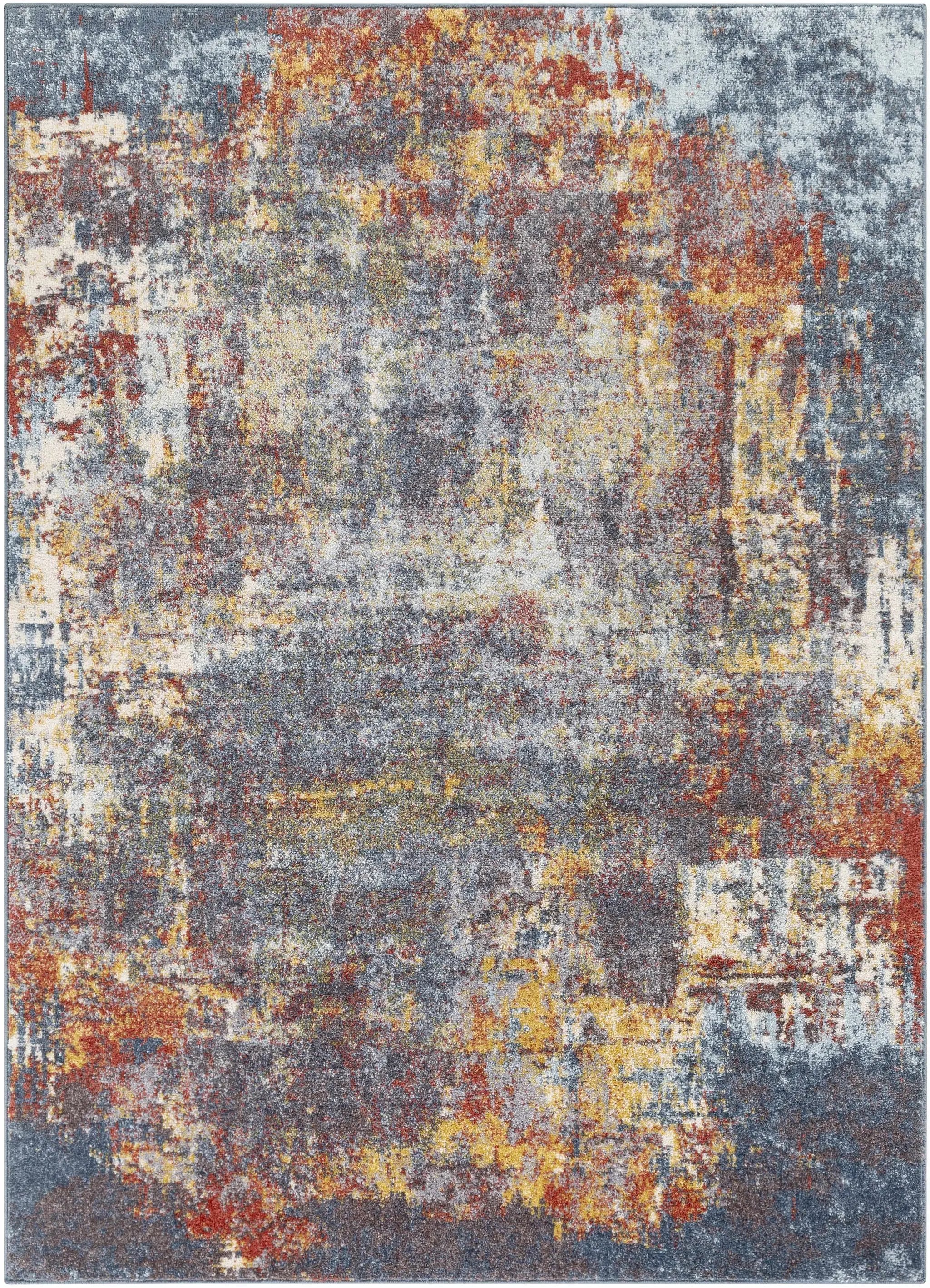 Auckley Colorful Abstract Area Rug by Boutique Rugs