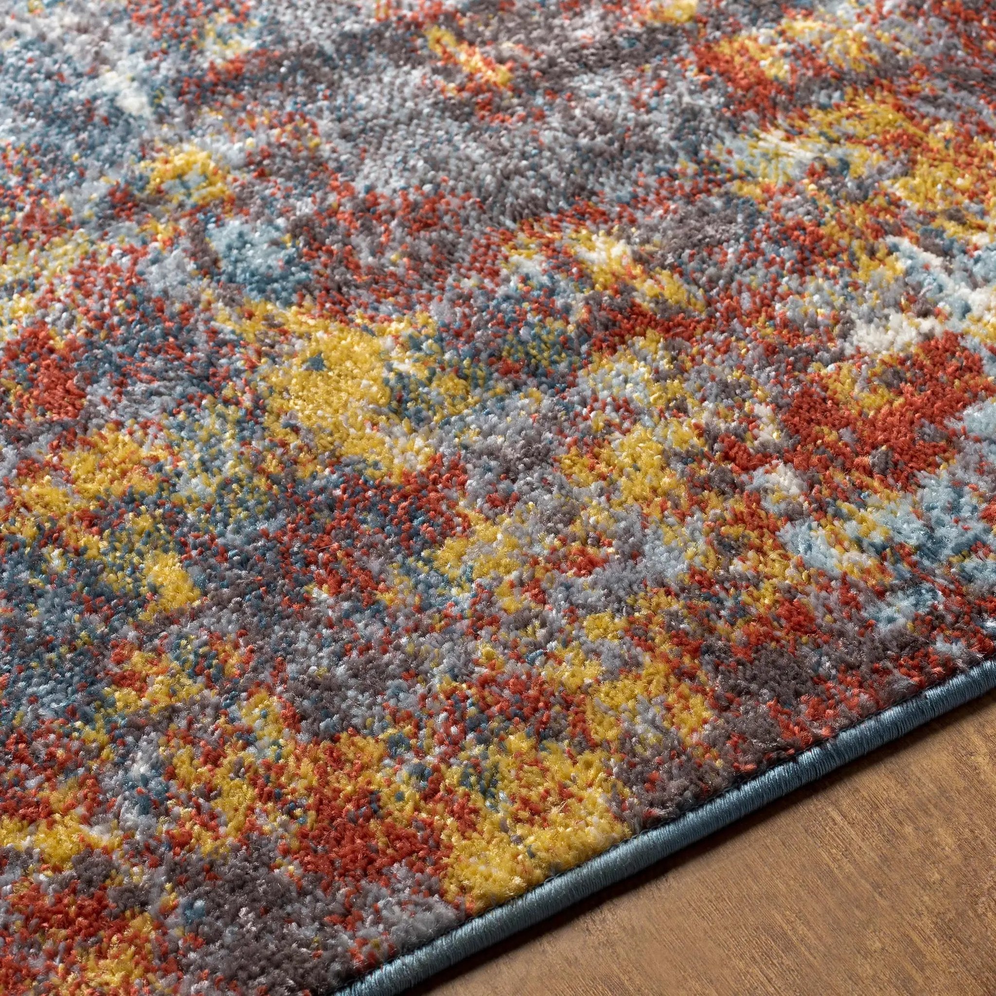 Auckley Colorful Abstract Area Rug by Boutique Rugs