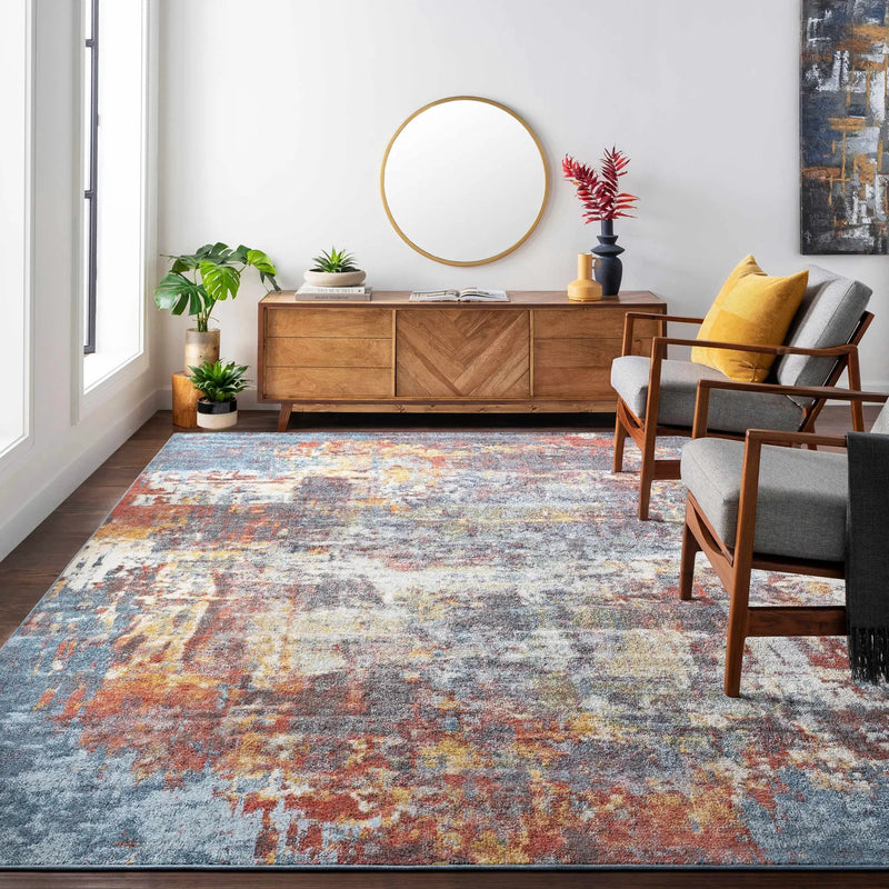 Auckley Colorful Abstract Area Rug by Boutique Rugs
