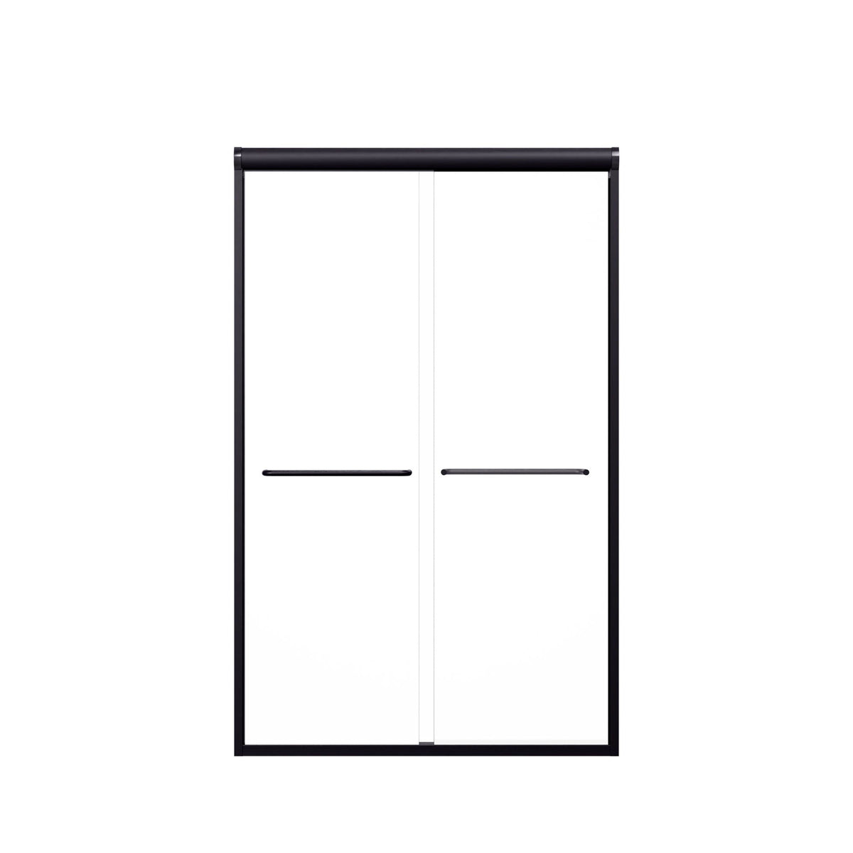 Modern Semi Frameless Double Sliding Shower Door, photo 2 of 16