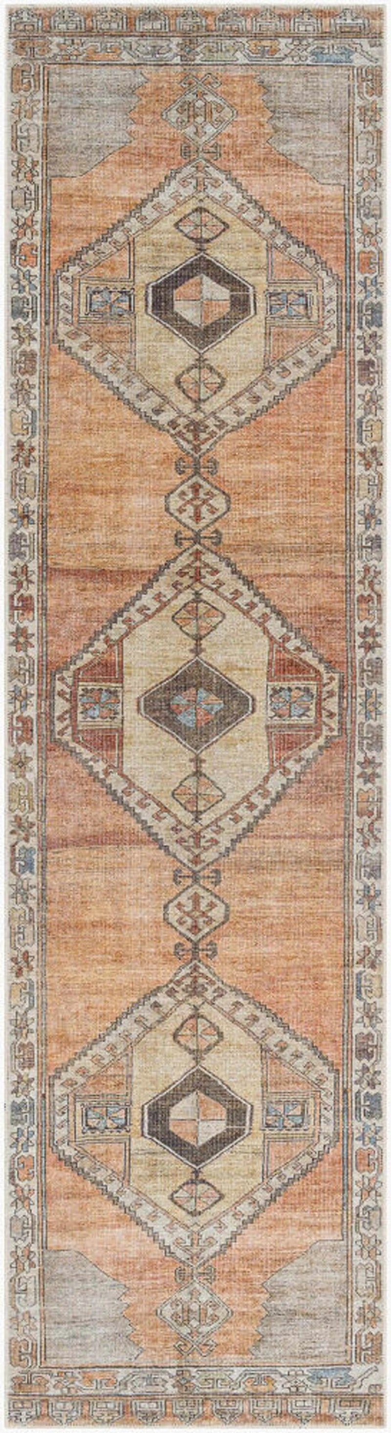 Medinah Washable Runner Rug by Boutique Rugs