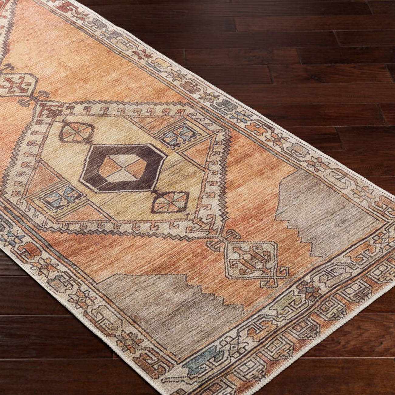 Medinah Washable Runner Rug by Boutique Rugs