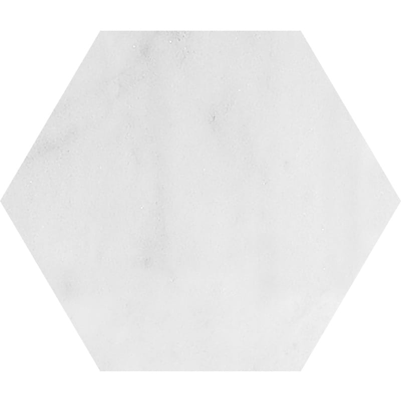 Avalon Polished Hexagon Marble Tiles 5 25/32x5