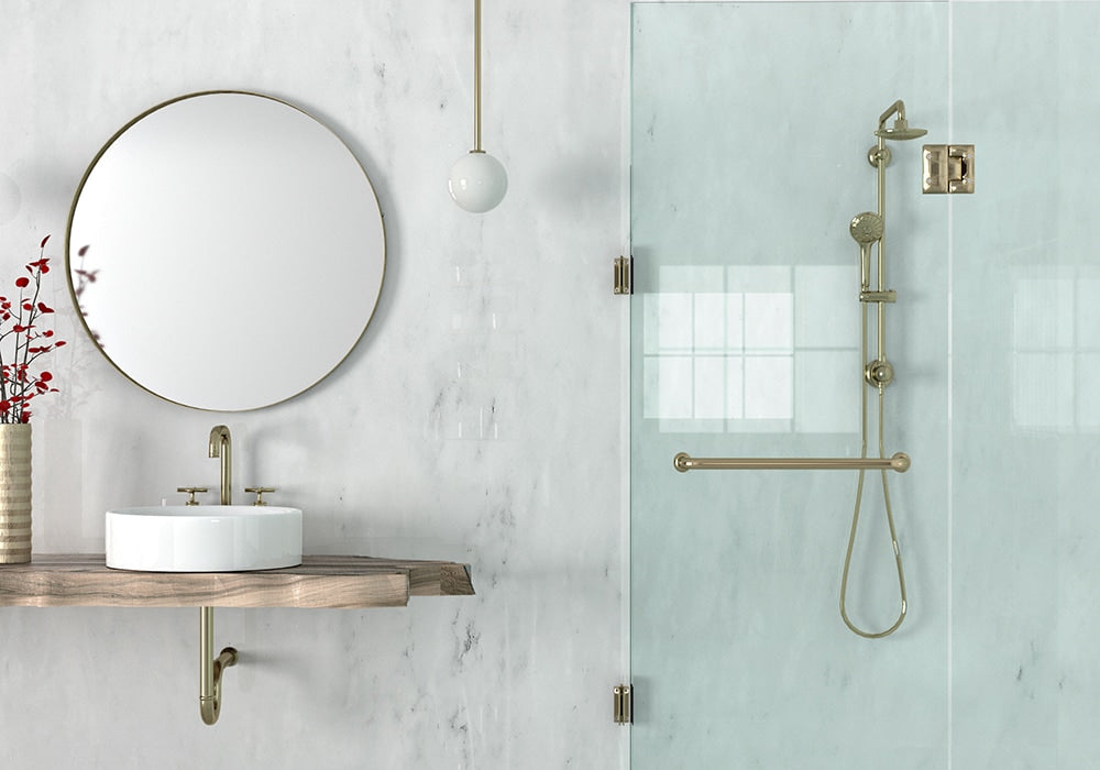 Avalon Polished Marble Slab Random 1 1/4 room scene 3