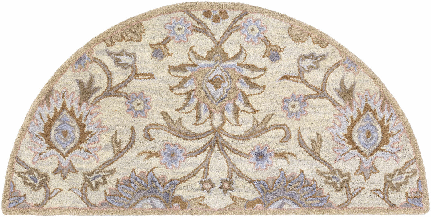 Conesus Hand Tufted Ivory 1109 Wool Rug by Boutique Rugs