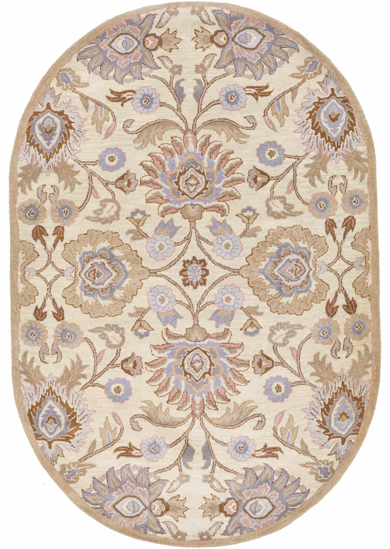 Conesus Hand Tufted Ivory 1109 Wool Rug by Boutique Rugs