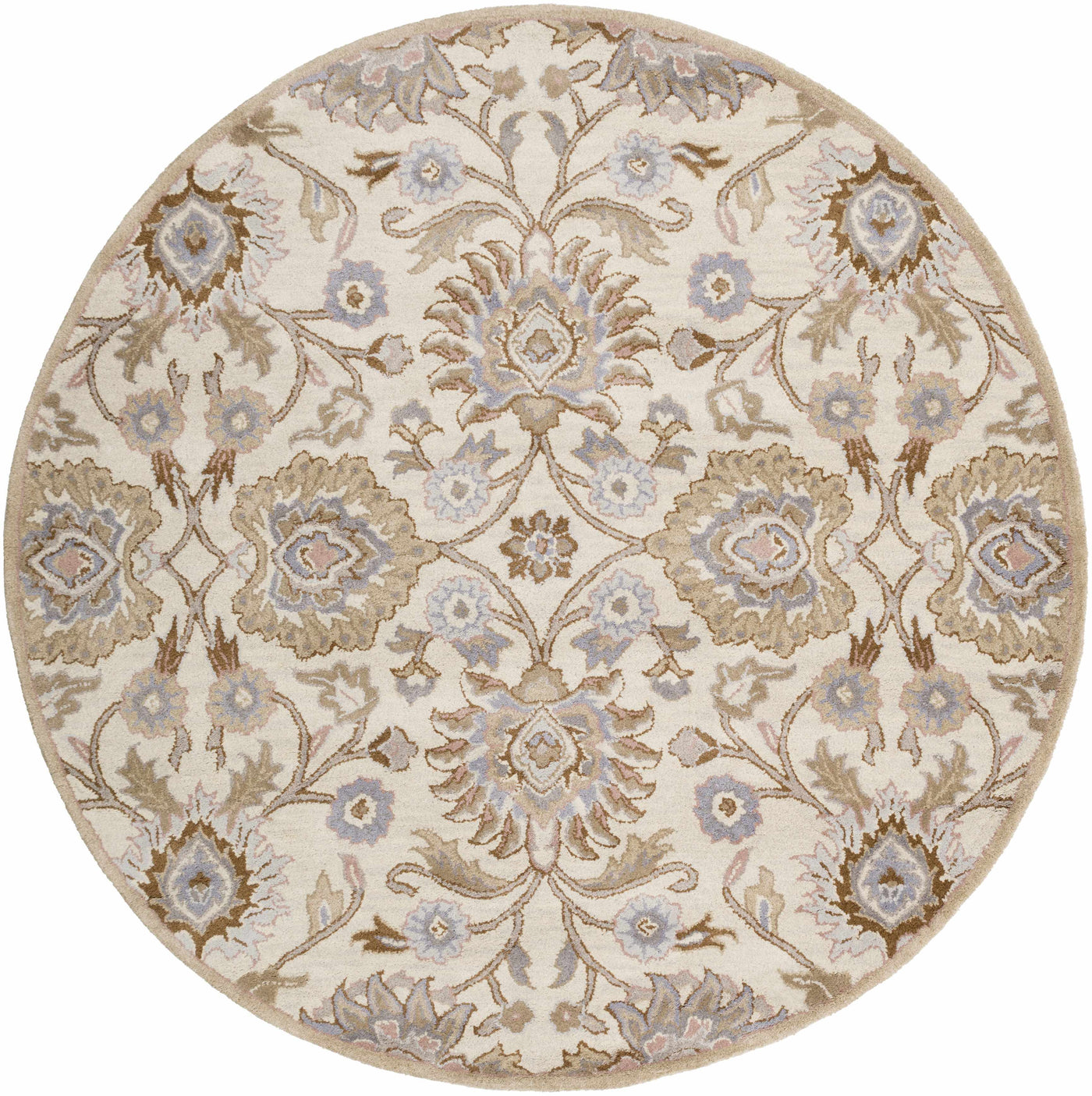 Conesus Hand Tufted Ivory 1109 Wool Rug by Boutique Rugs