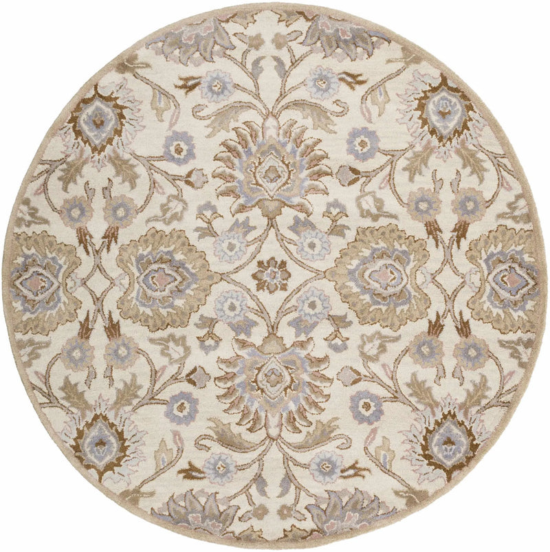 Conesus Hand Tufted Ivory 1109 Wool Rug by Boutique Rugs