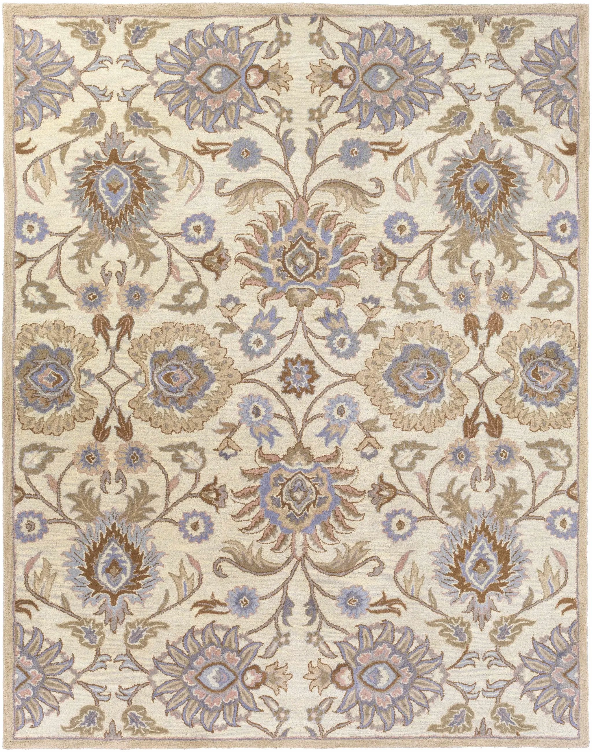 Conesus Hand Tufted Ivory 1109 Wool Rug by Boutique Rugs