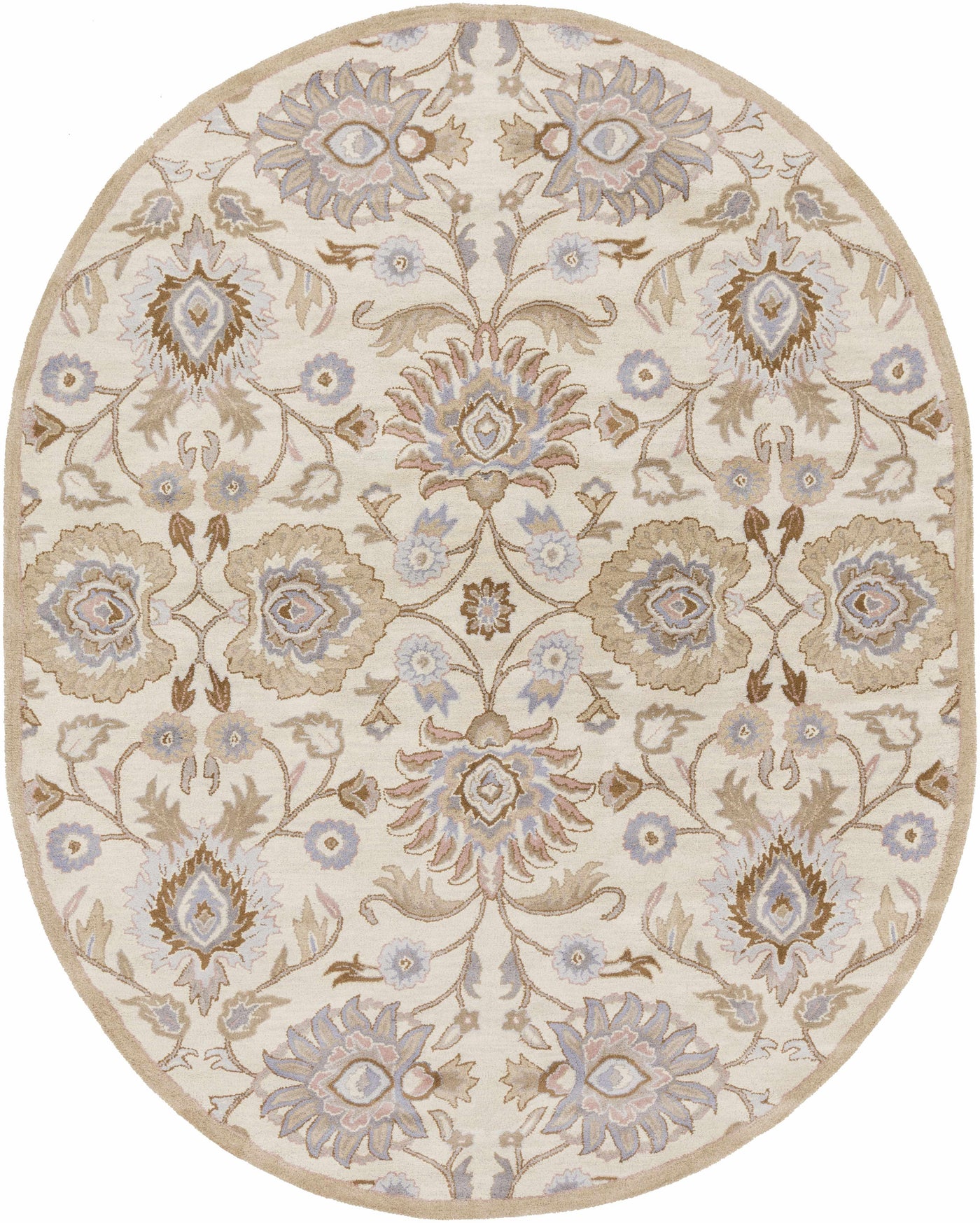 Conesus Hand Tufted Ivory 1109 Wool Rug by Boutique Rugs
