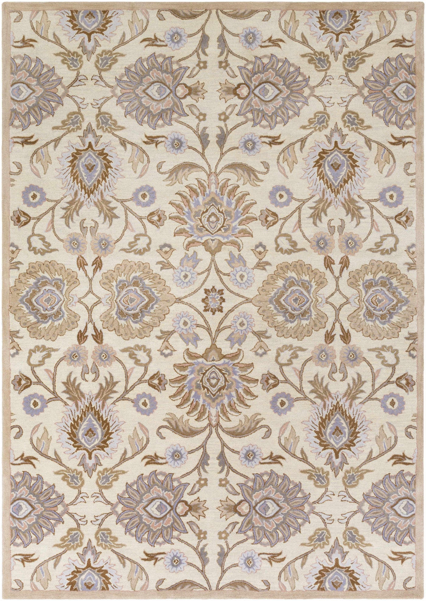 Conesus Hand Tufted Ivory 1109 Wool Rug by Boutique Rugs