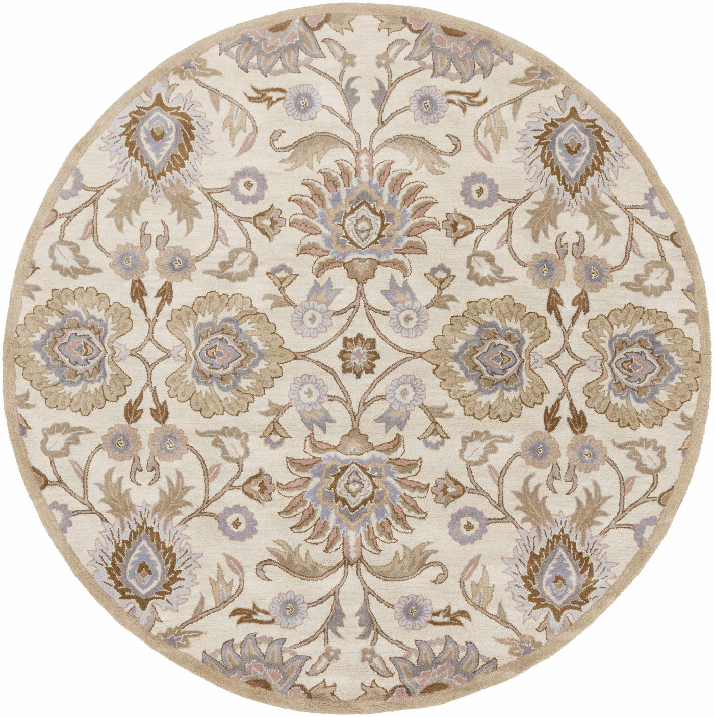Conesus Hand Tufted Ivory 1109 Wool Rug by Boutique Rugs