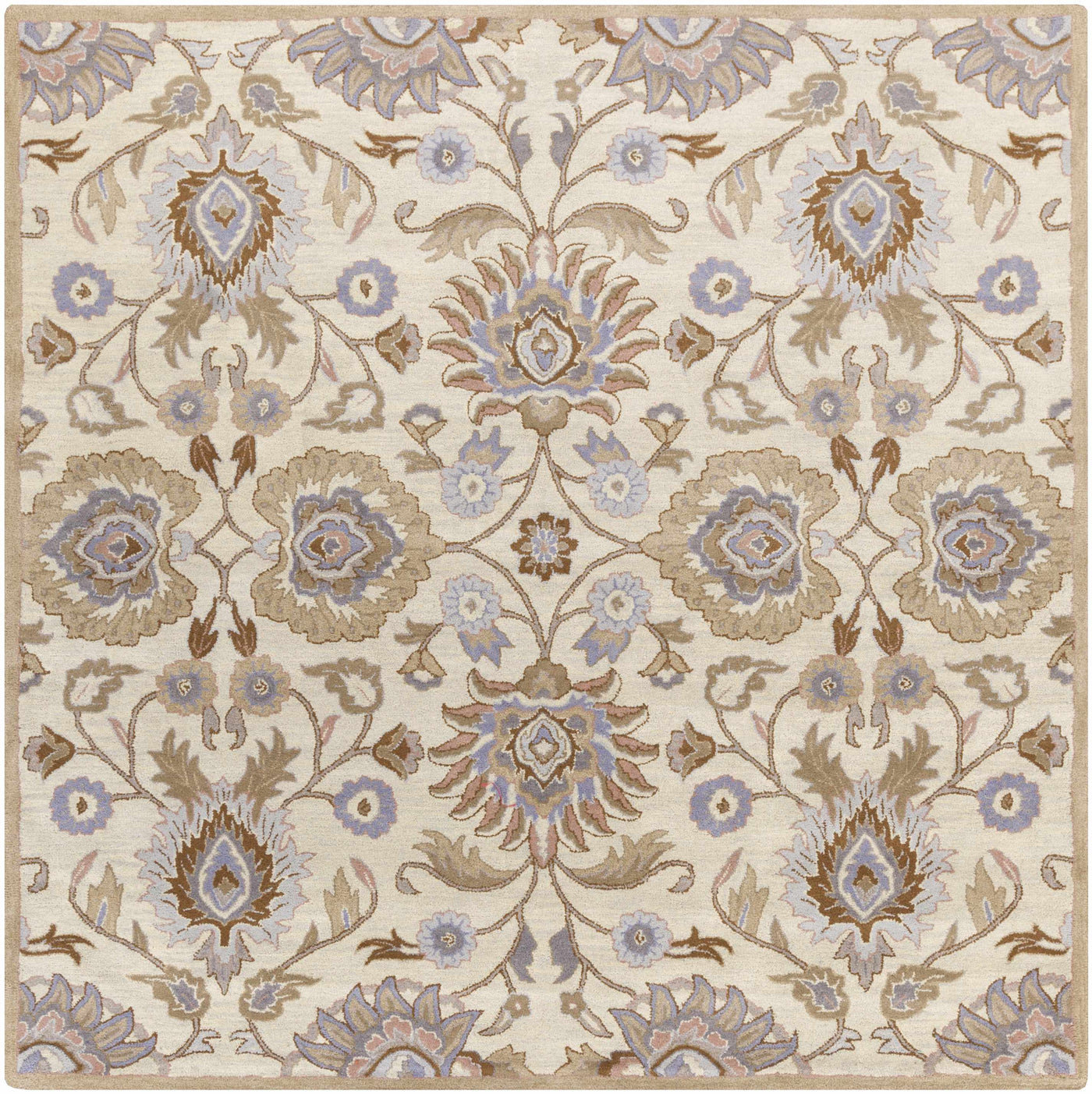 Conesus Hand Tufted Ivory 1109 Wool Rug by Boutique Rugs