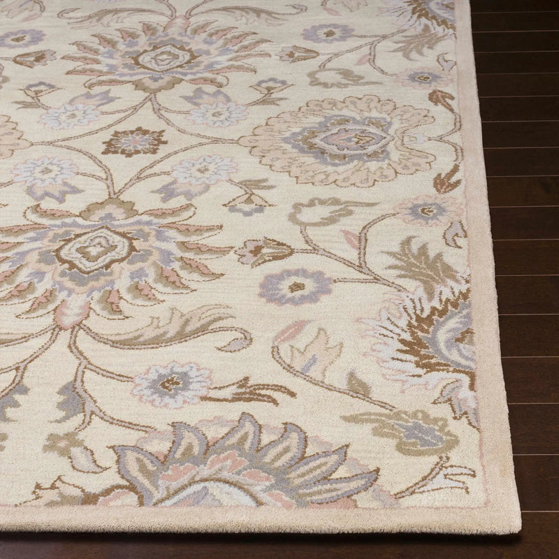 Conesus Hand Tufted Ivory 1109 Wool Rug by Boutique Rugs