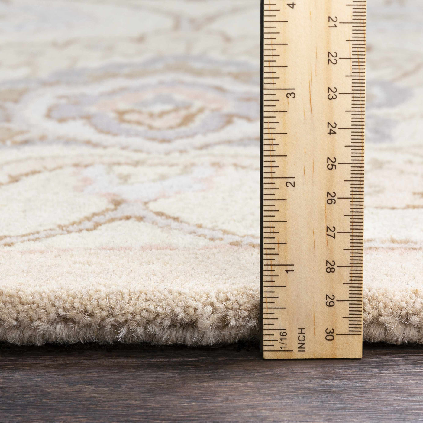 Conesus Hand Tufted Ivory 1109 Wool Rug by Boutique Rugs