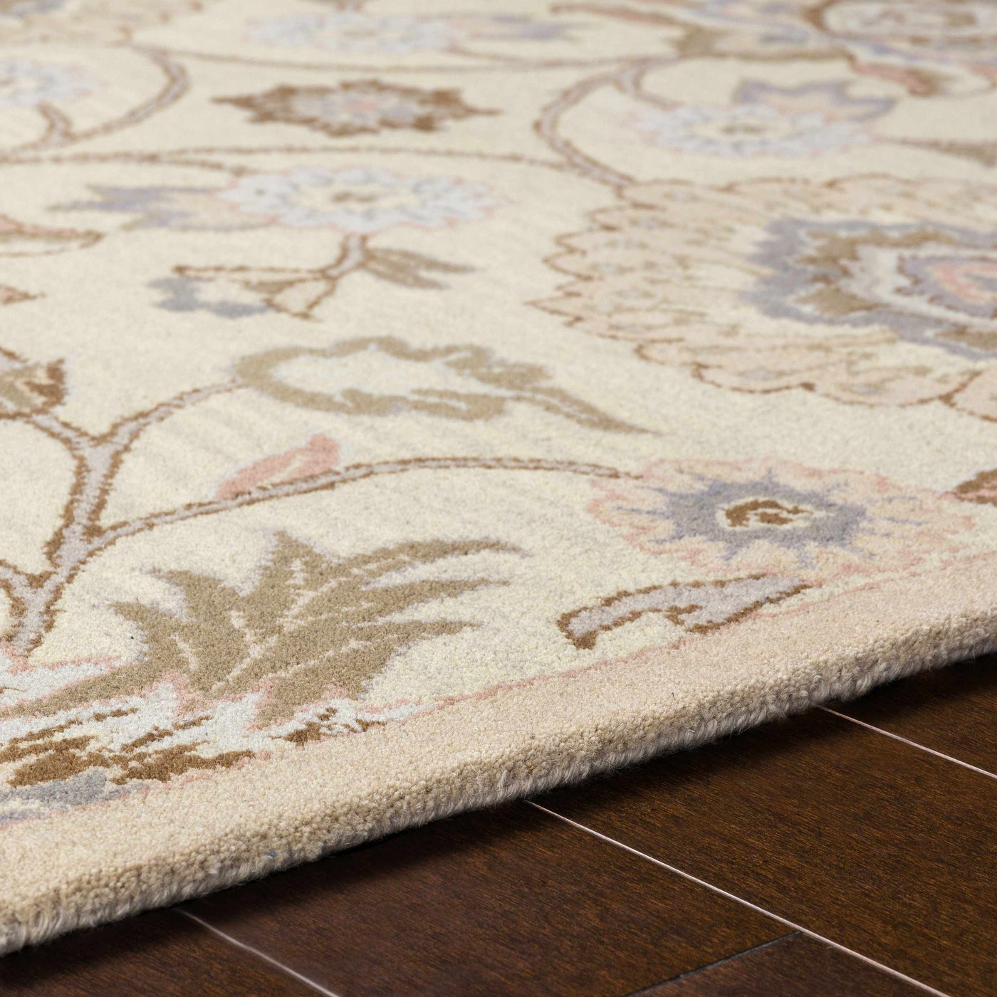 Conesus Hand Tufted Ivory 1109 Wool Rug by Boutique Rugs