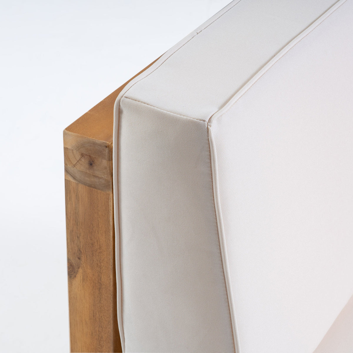 Oana L Arm Chair with Acacia Wood Frame - Multiple Colors, photo 9 of 10