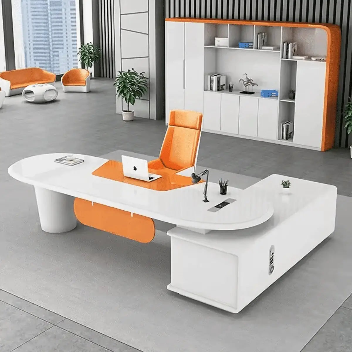 Gauss · L-Shaped Executive Desk by Arc Grove