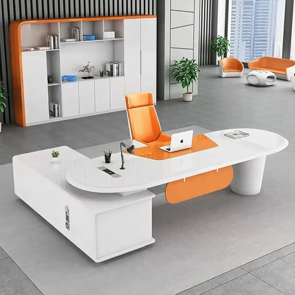 Gauss · L-Shaped Executive Desk by Arc Grove