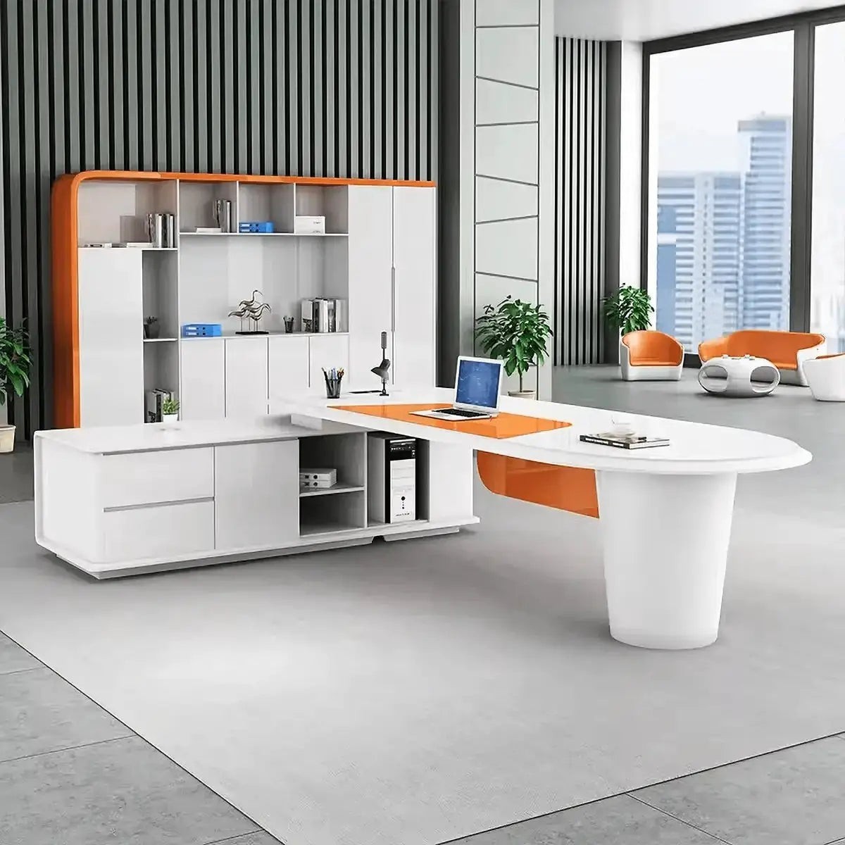 Gauss · L-Shaped Executive Desk by Arc Grove