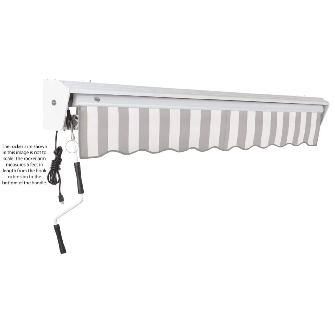 Awntech Destin Premium Retractable Patio Awning [Made-To-Order] (SAK74612) by SAKSBY WHOLESALE