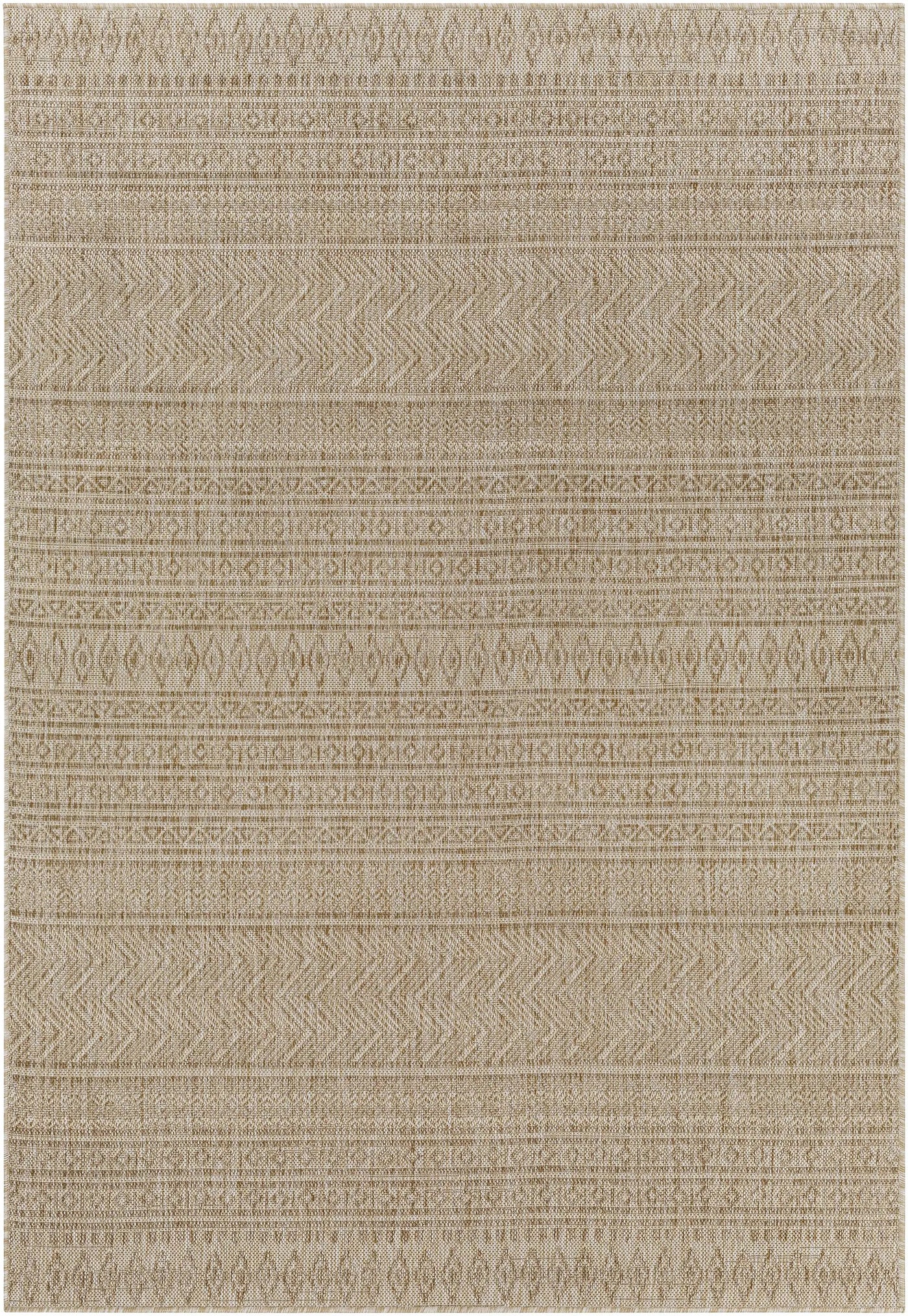 Madras Cream All Over Performance Outdoor Rug by Boutique Rugs