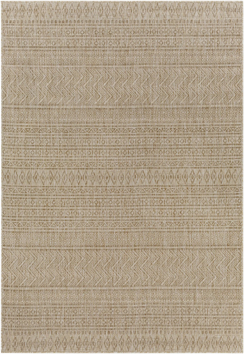 Madras Cream All Over Performance Outdoor Rug by Boutique Rugs