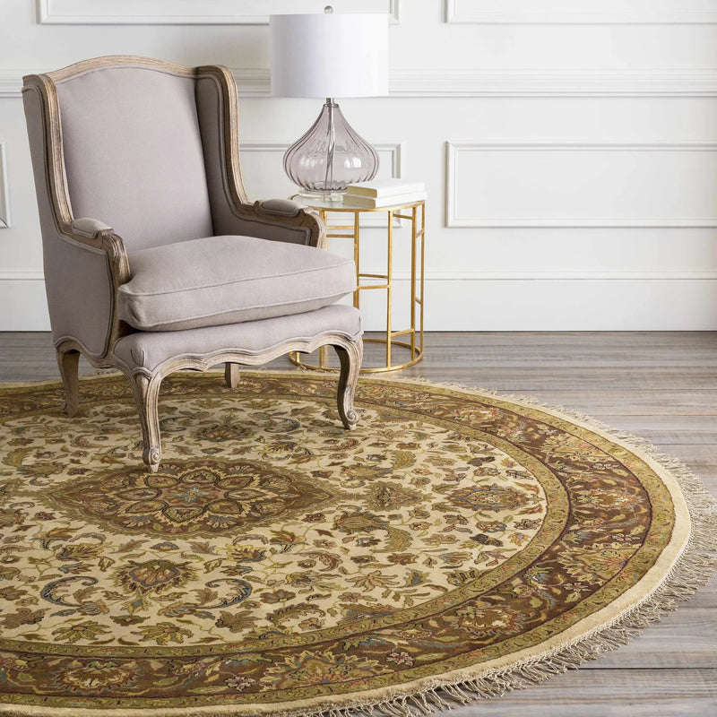 Azalia Premium Wool 8' Round Rug - Clearance by Boutique Rugs