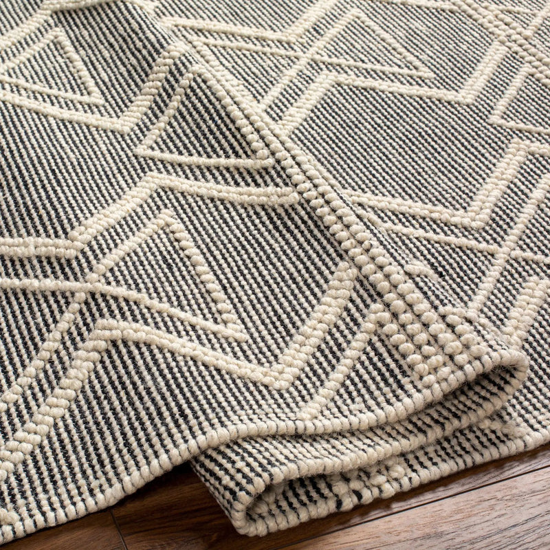 Aziel Wool Rug with Tassels - Clearance by Boutique Rugs
