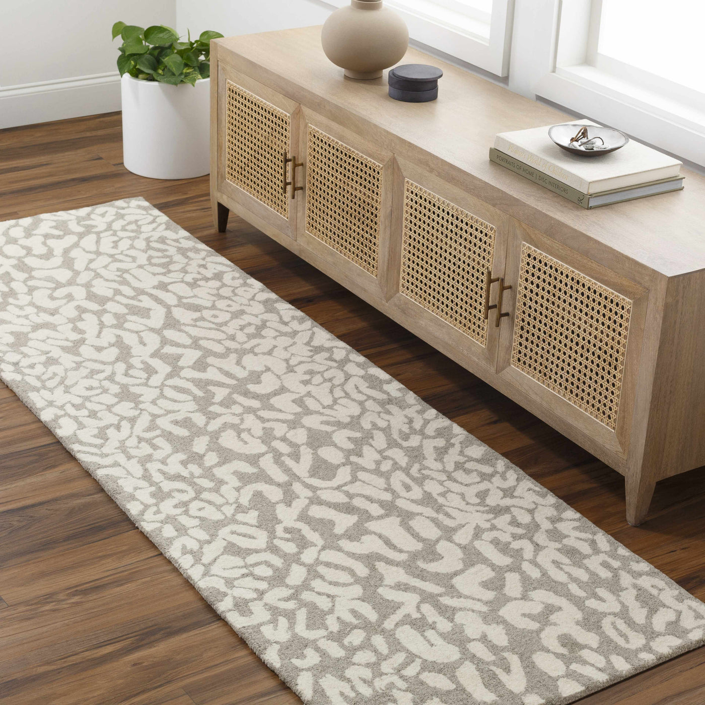 Azuka Leopard Print Area Rug - Clearance by Boutique Rugs