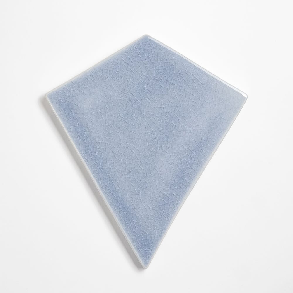 Azure Crackled Diamante Ceramic Tiles 6x6 Ceramic Crackled 6x6 Tiles