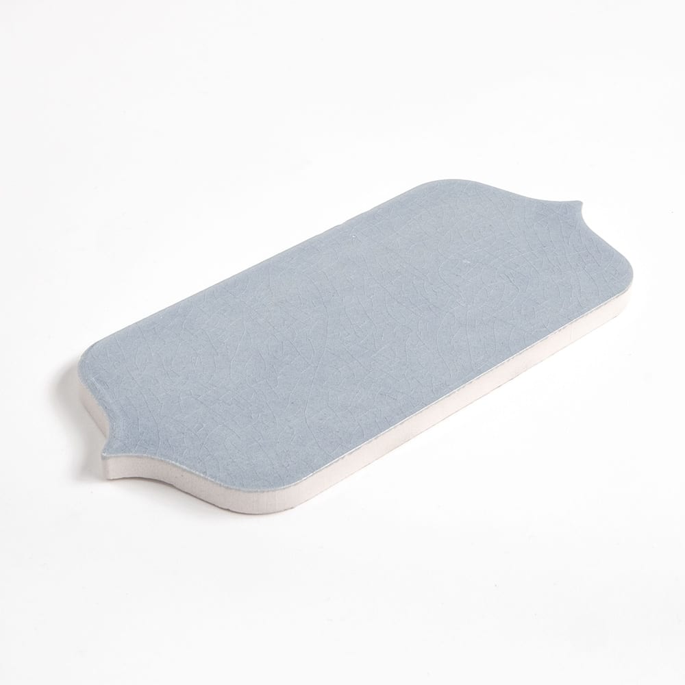 Azure Crackled Tear Field Ceramic Tiles 3 5/8x8 Ceramic Crackled 3x12 Tiles — 2