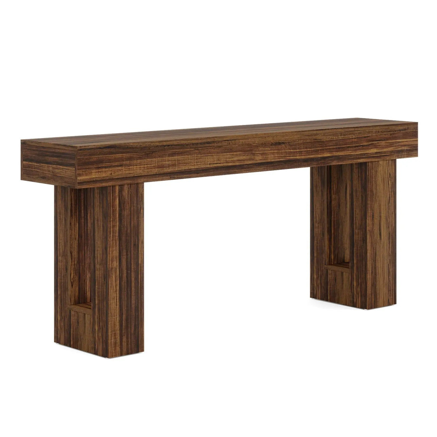 Console Table, Extra Long Narrow Sofa Table for Living Hallway by HouseOfZazla