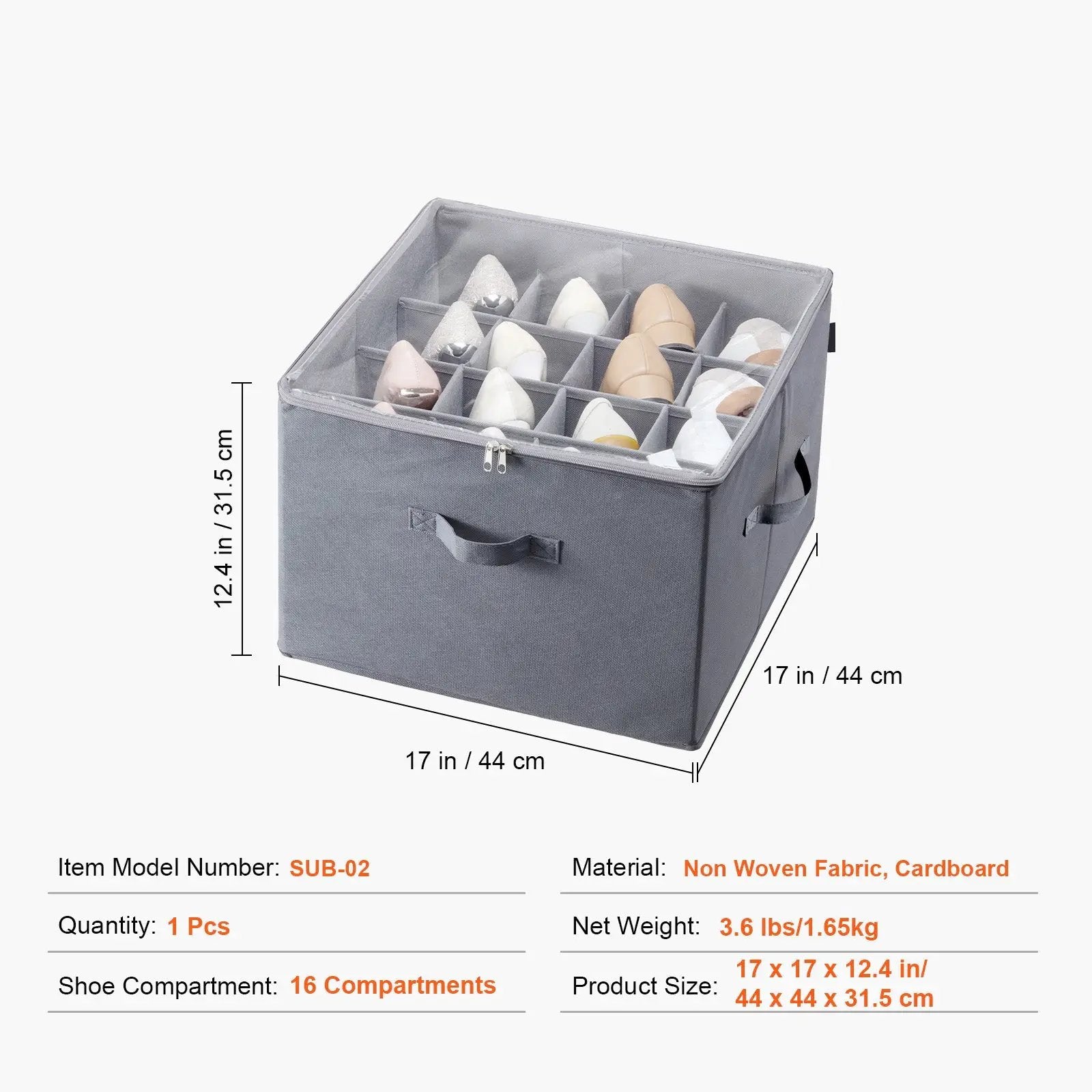 Under Bed Shoe Storage Organizer by HouseOfZazla