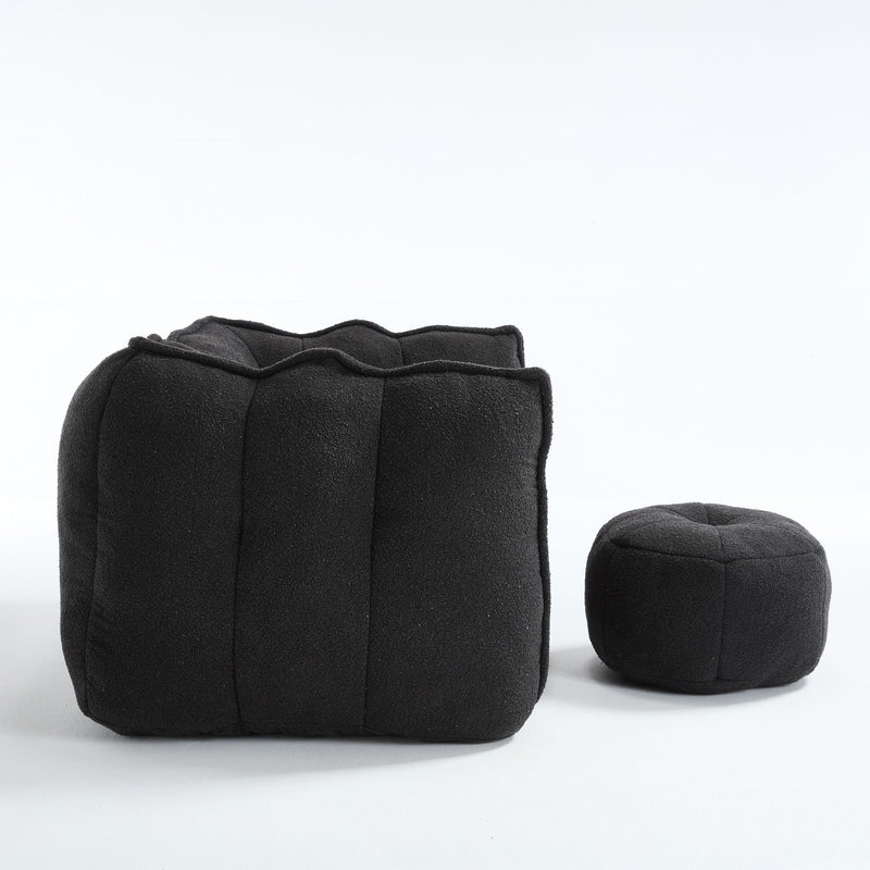 Soft Bean Bag Chair With High Resilient Foam by HouseOfZazla