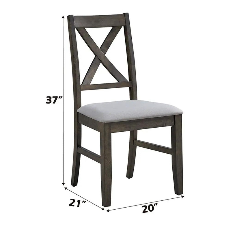 Marit - Side Chair (Set of 2) - Gray by Unique Piece Furniture